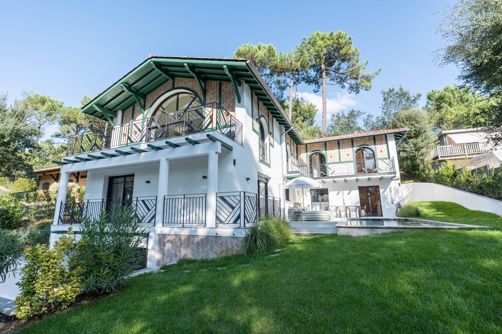 Vue extérieure de la maison